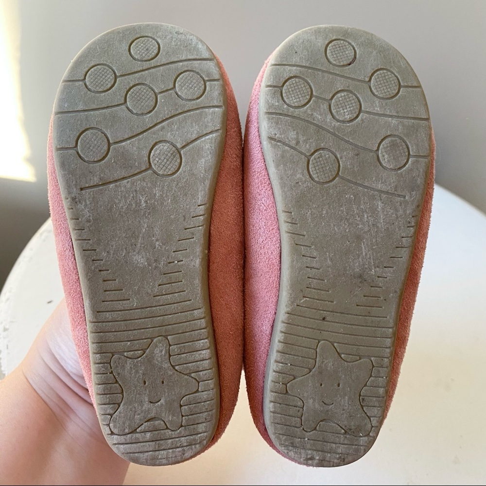 Merence Toddler Girl Ballerina Flats Mary Janes Dusty Pink Size 26 (Toddler 9) - Picture 5 of 7